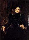 Benjamin Jean Joseph Constant Portrait Of Mme M. S. Derviz painting